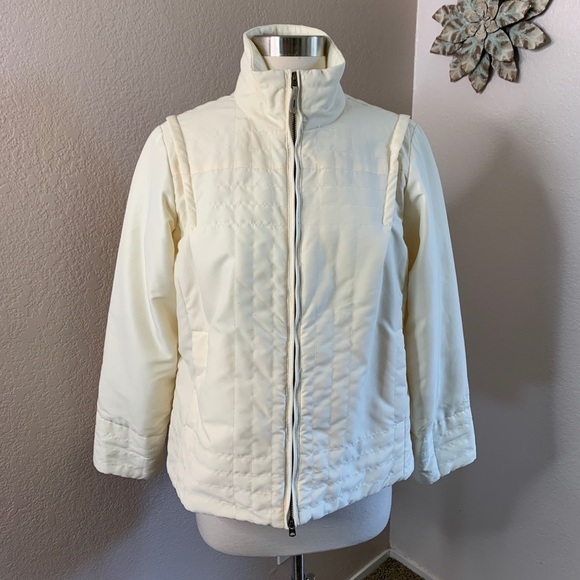 Columbia Short Jacket Trim 100% Cotton Size PL - Picture 1 of 15